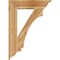 Ekena Millwork Imperial Traditional Rough Sawn Bracket, Western Red Cedar, 6"W x 30"D x 42"H BKT06X30X42IMP01RWR - alternate 2